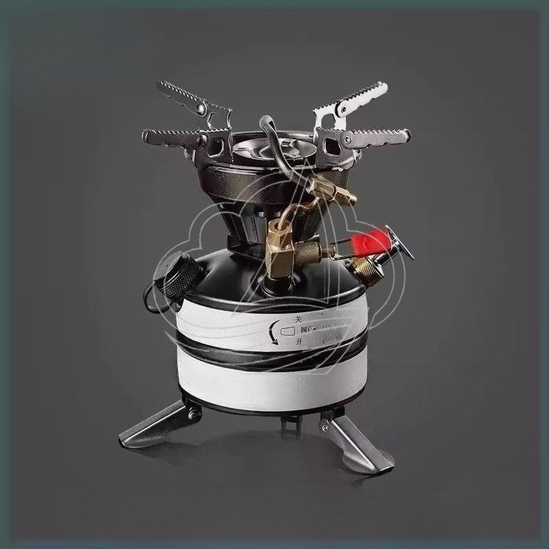 Camping Cooking - Kit Fornello da Campeggio Portatile Tutto-in-Uno,