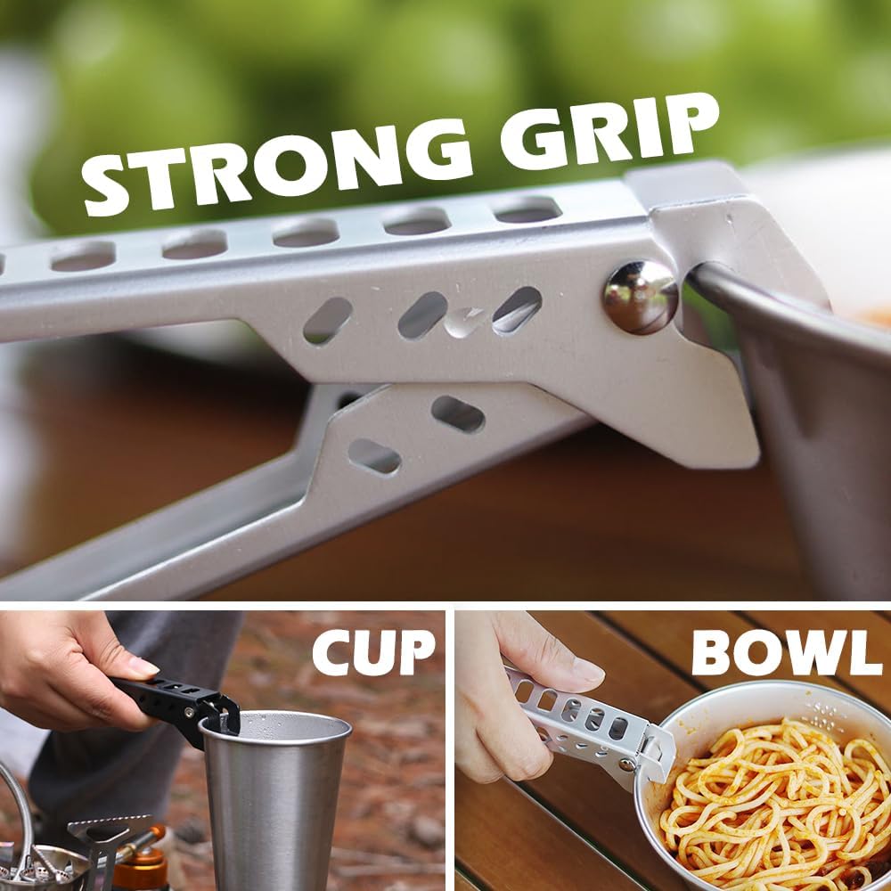 Camping Cooking Accessories Set - Pinza per pentole resistente al calore