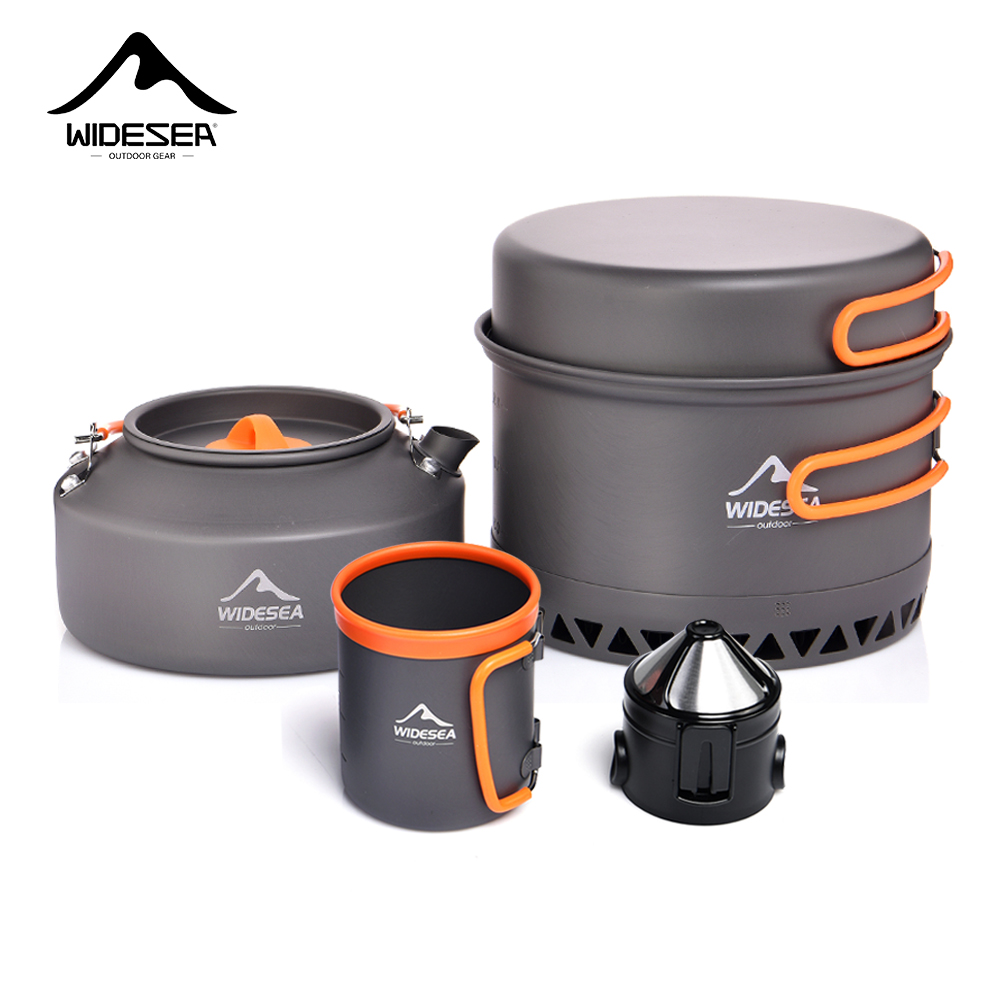 Camping Cooking Pan Set - Stoviglie da campeggio Set di pentole