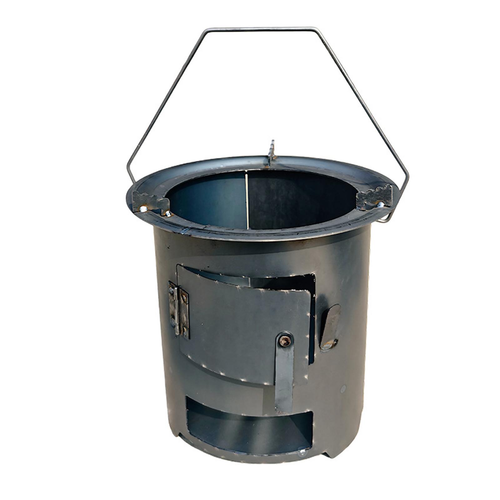 Camping Cooking Fire Stove - Fornello da Campeggio Pieghevole in Ferro,