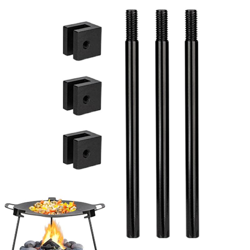 Camping Cooking Fire Stove - Treppiede da campeggio per cucinare Treppiede