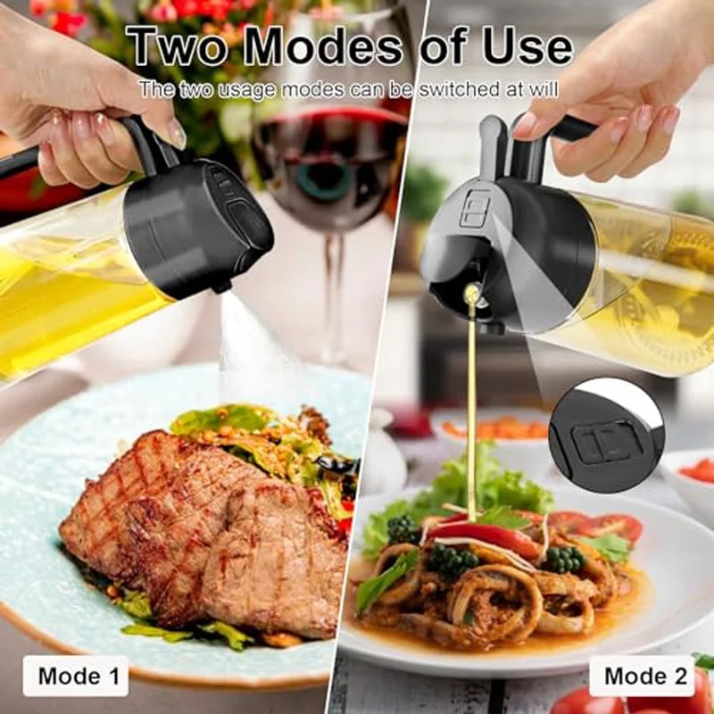 Camping Cooking Oil Bottle - Spruzzino per Olio da Cucina, Spruzzino