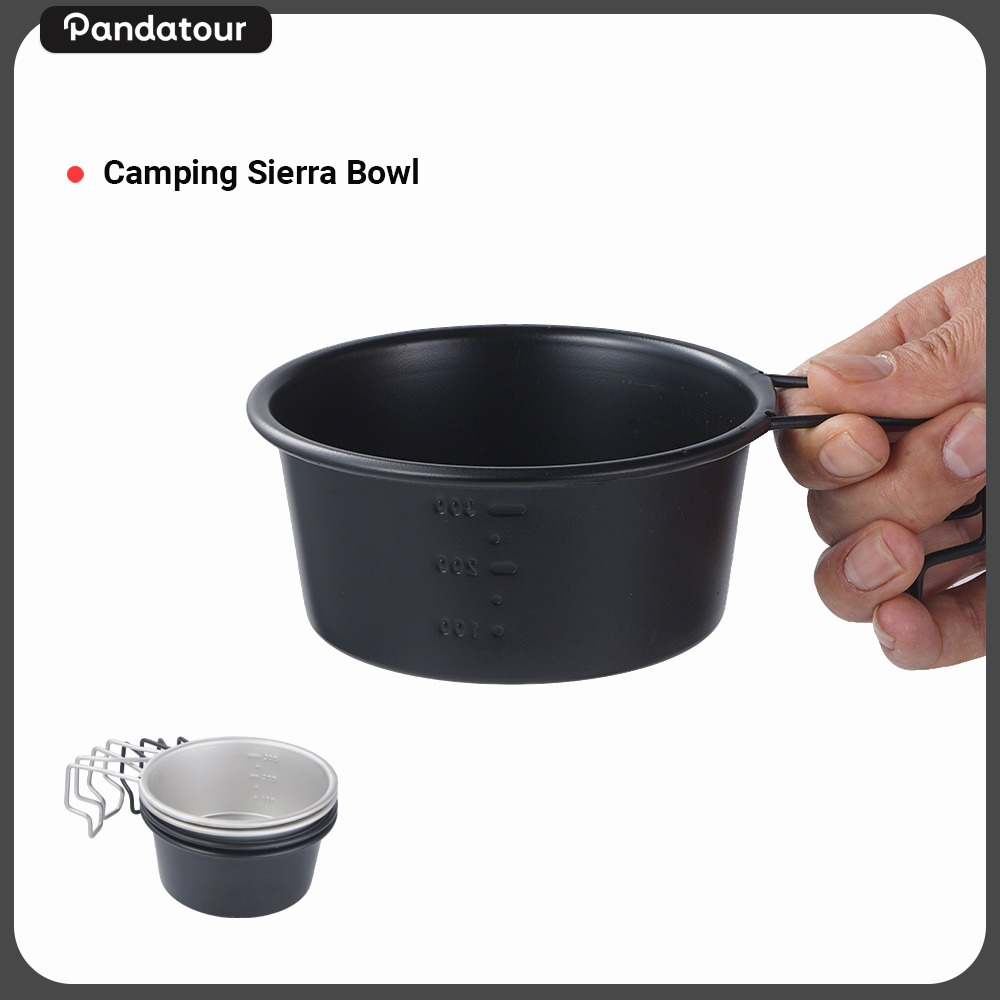 Camping Cooking Handle - Pandatour Ciotola da Campeggio Sierra con