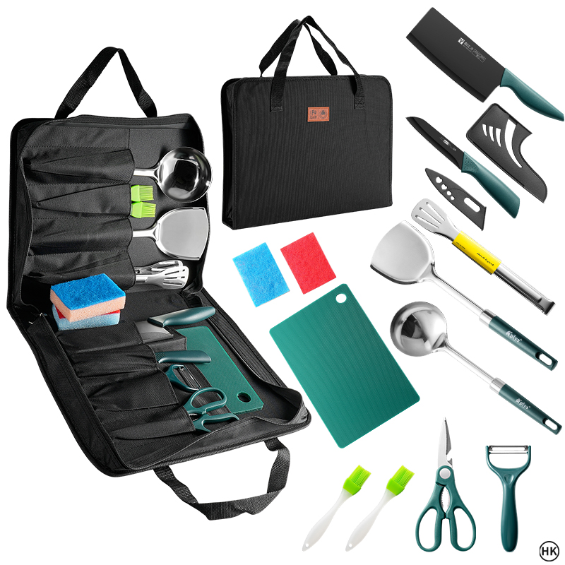 Camping Cooking Accessories Set - Set da cucina da campeggio 13