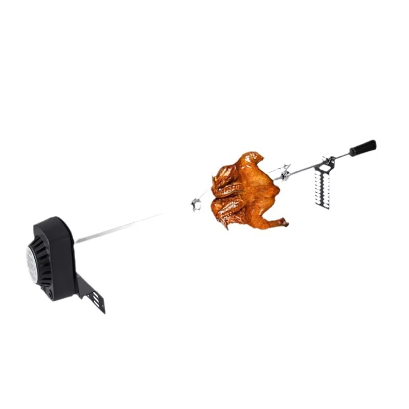 Camping Cooking Electric - Kit Girarrosto Elettrico per Barbecue con