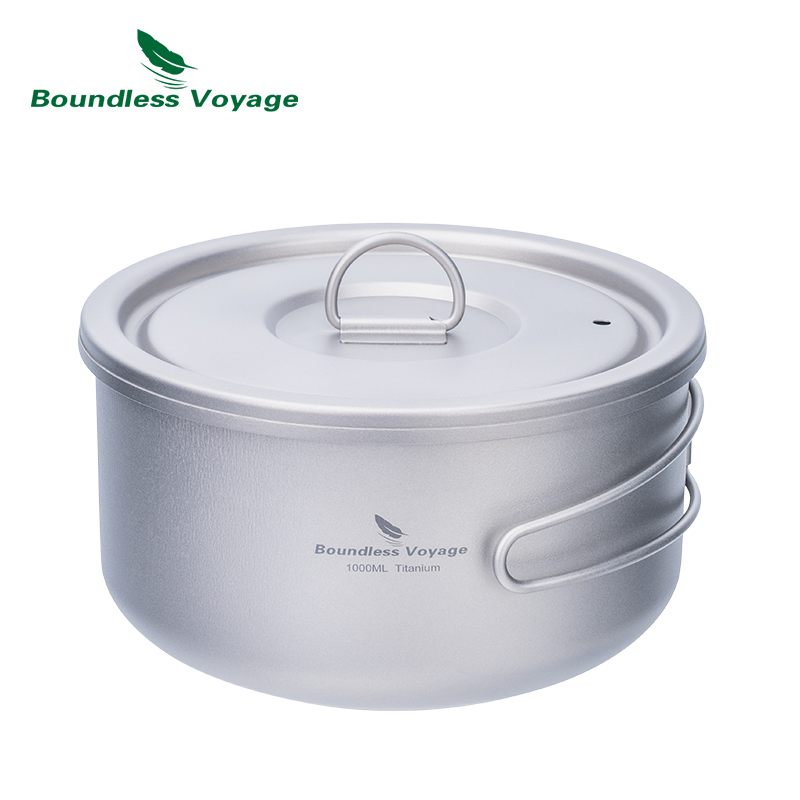 Camping Cooking Handle - Boundless Voyage Pentola da campeggio in