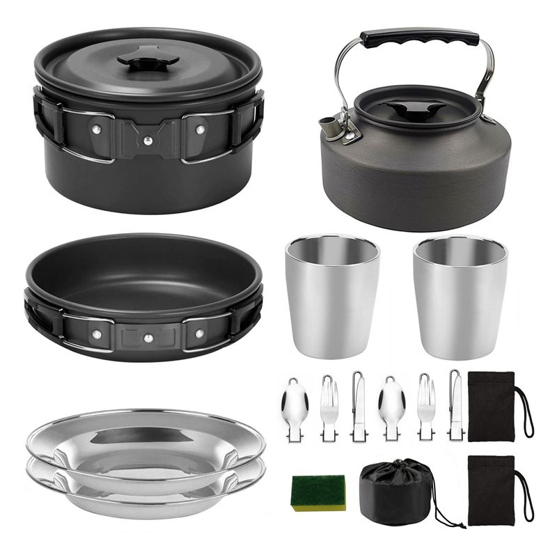 【ACQUISER】 Pentole da campeggi - Camping Cooking Accessories Set recensione e prezzo