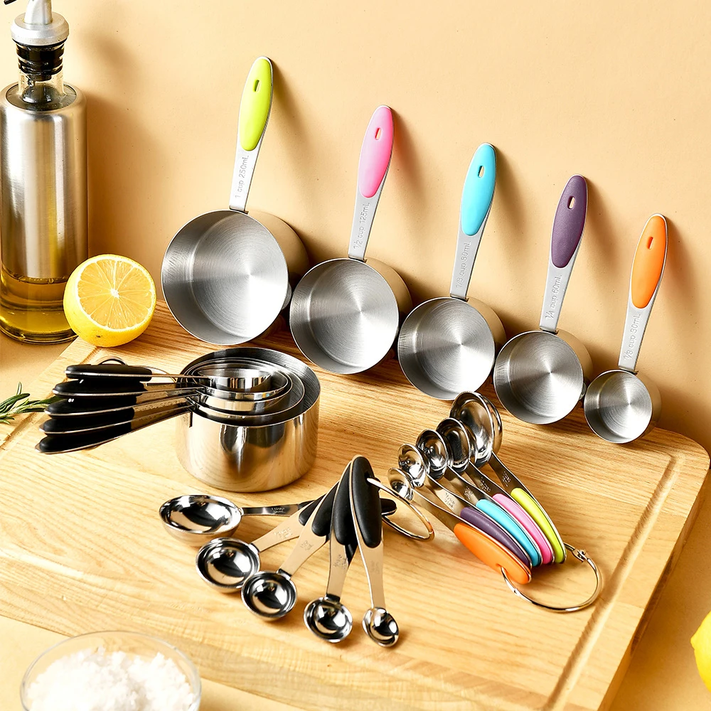 5/10 pezzi misurini e cucchiai - Camping Cooking Pan Set recensione e prezzo