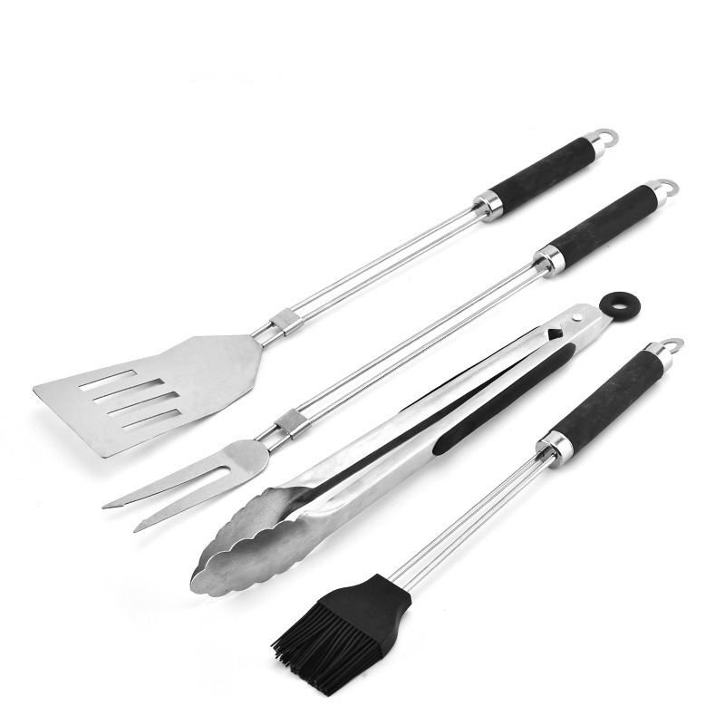 Set di 4 Utensili per Barbecue - Camping Cooking Accessories Set recensione e prezzo