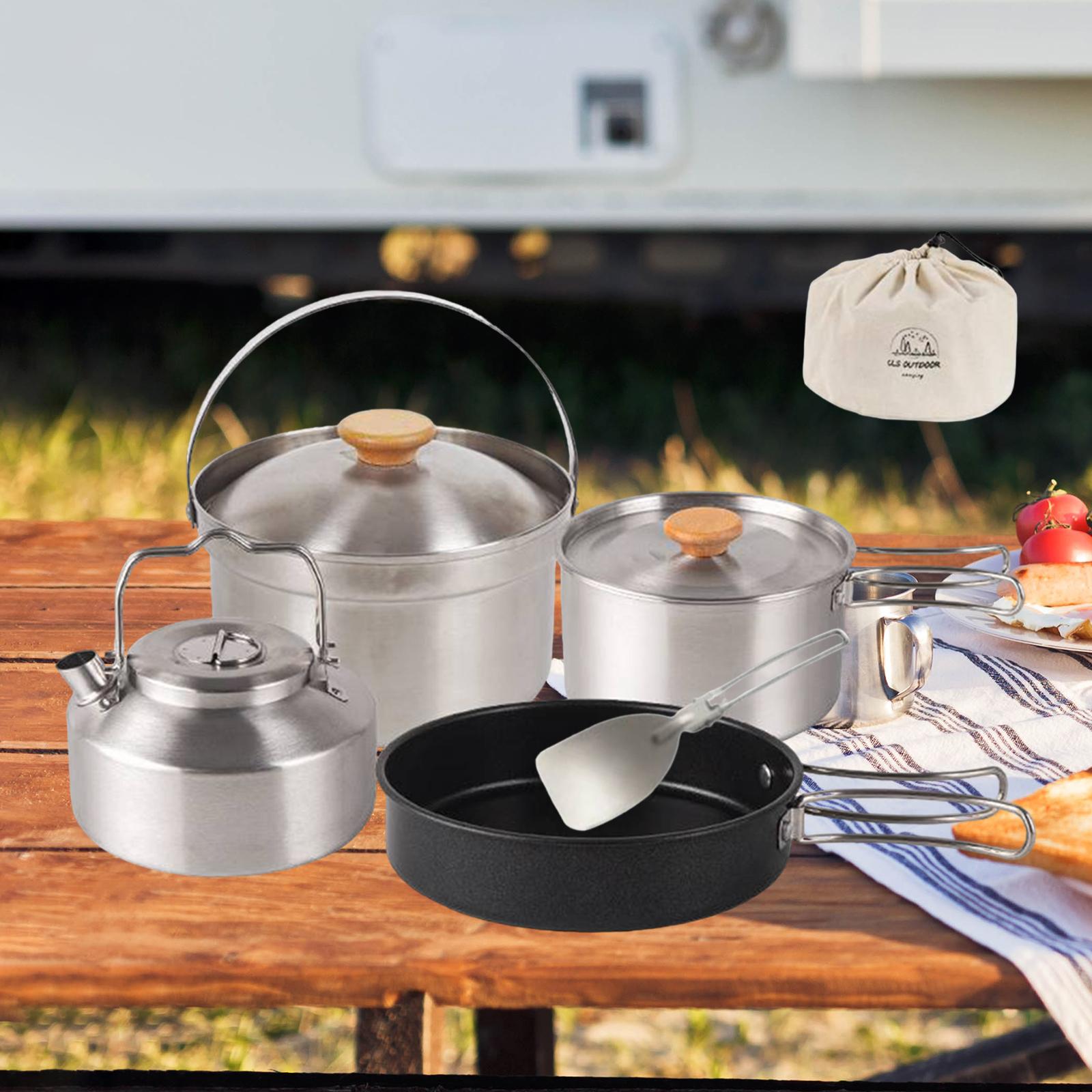 Pentole da campeggio Attrezzat - Camping Cooking Handle recensione e prezzo
