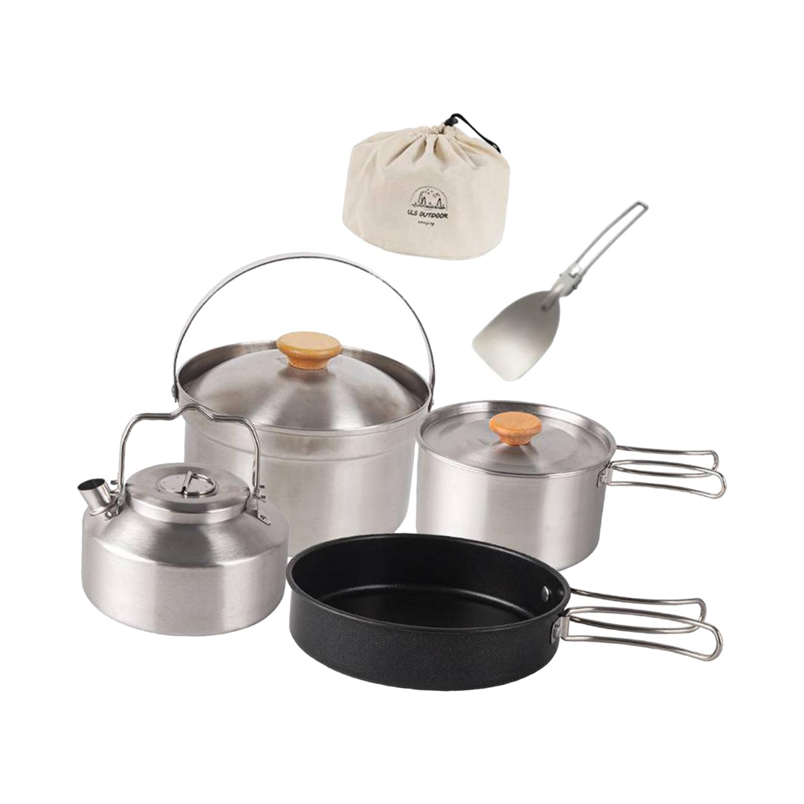 Pentole da campeggio Attrezzat - Camping Cooking Handle recensione e prezzo
