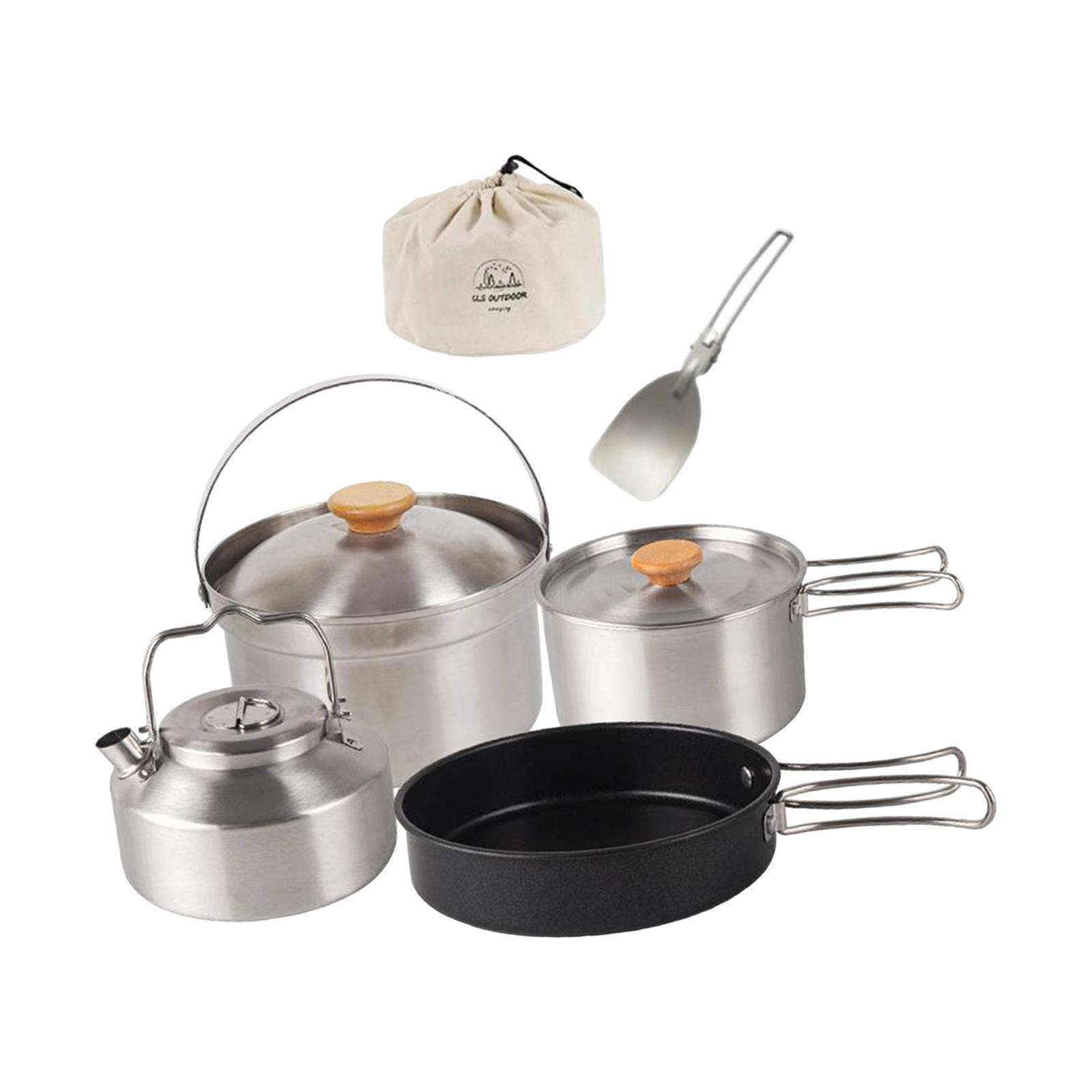Pentole da campeggio Attrezzat - Camping Cooking Handle recensione e prezzo