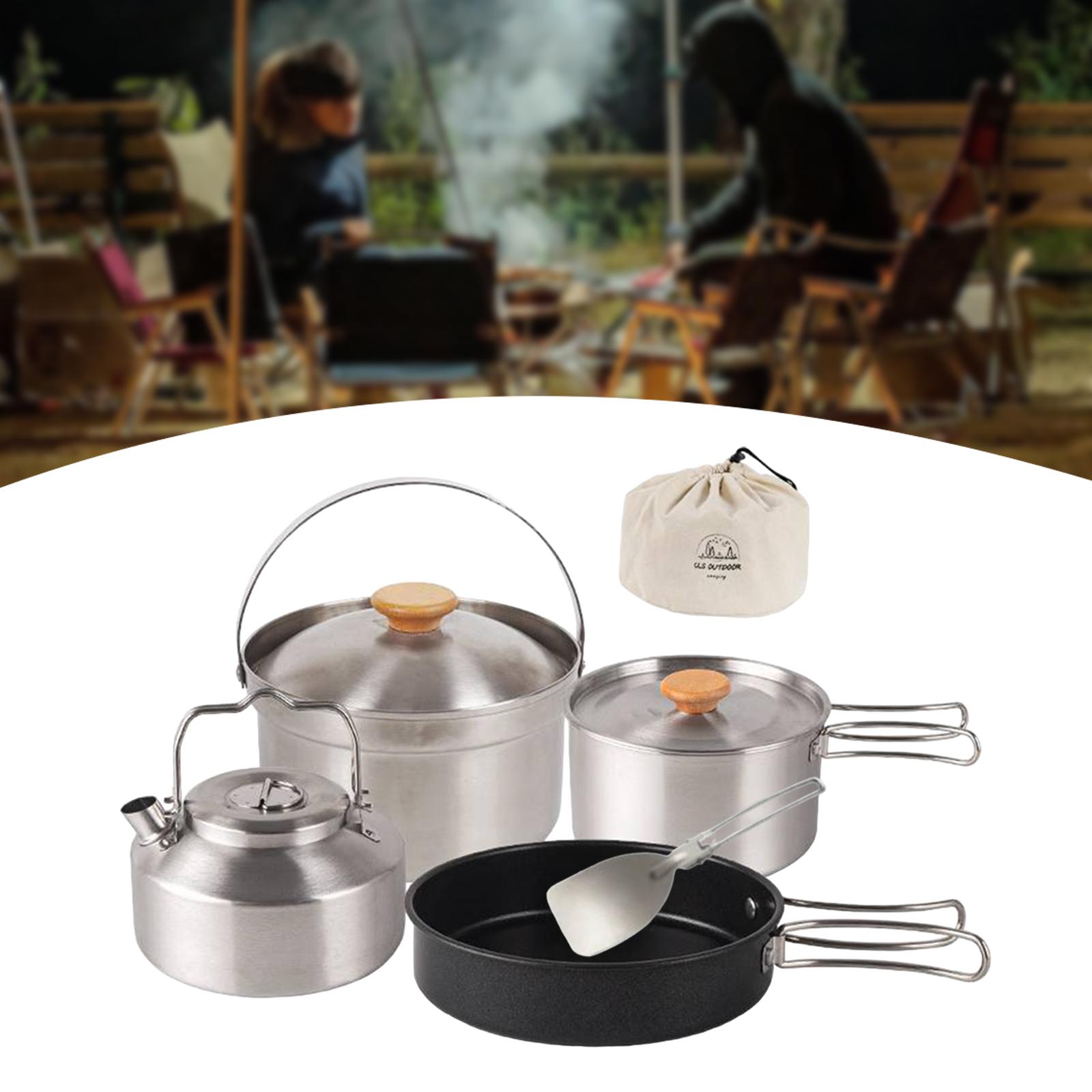 Pentole da campeggio Attrezzat - Camping Cooking Handle recensione e prezzo