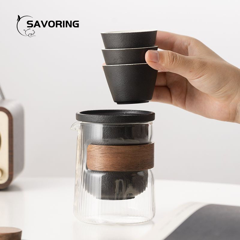 Semplice set da tè in ceramica - Camping Cooking Pan Set recensione e prezzo