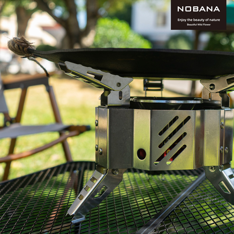 Fornello a gas portatile ad al - Camping Cooking Fire Stove recensione e prezzo