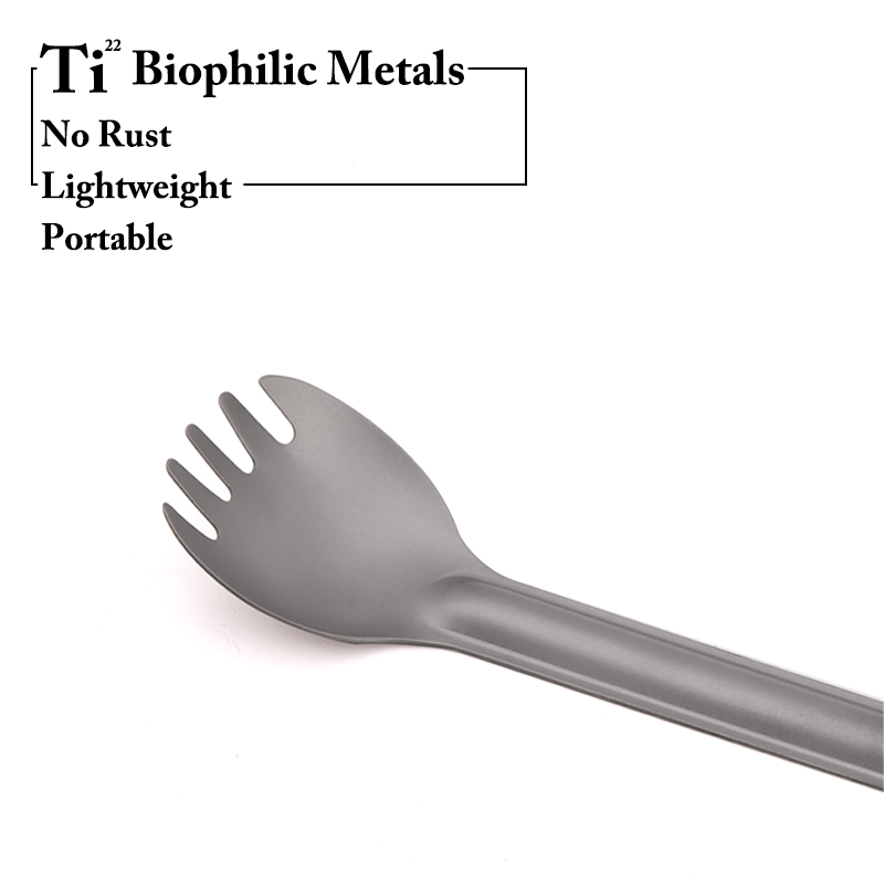 TiTo Cucchiaio Spork in titani - Camping Cooking Handle recensione e prezzo
