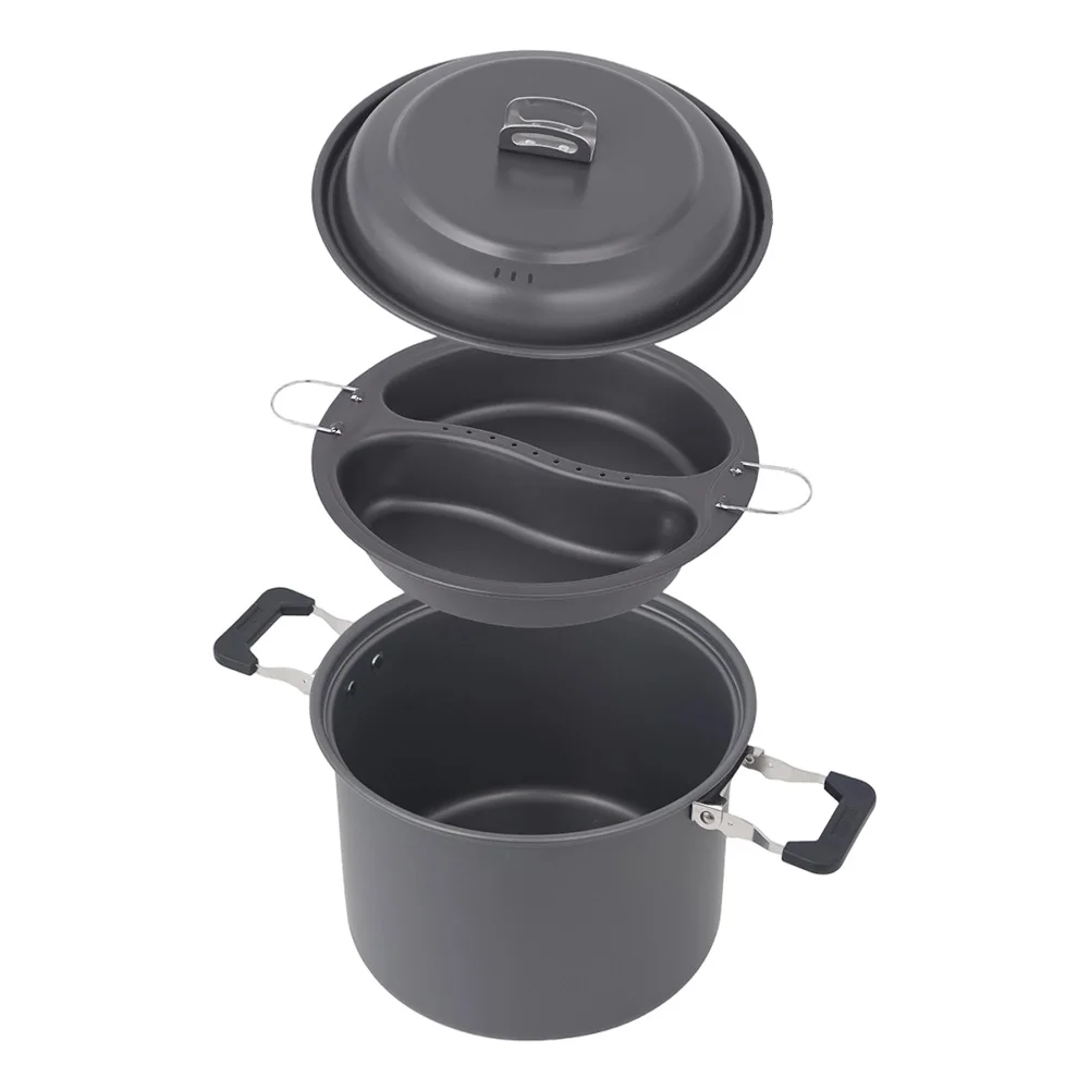 1 Set 6L Outdoor Doppio Uso Pe - Camping Cooking Accessories Set recensione e prezzo