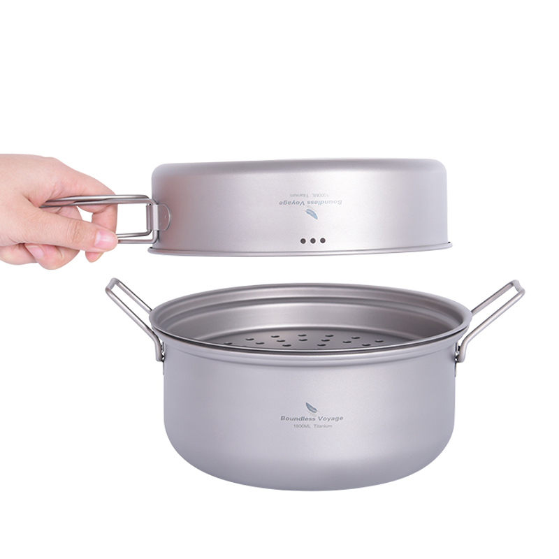 Set di pentole da campeggio Bo - Camping Cooking Pan Set recensione e prezzo