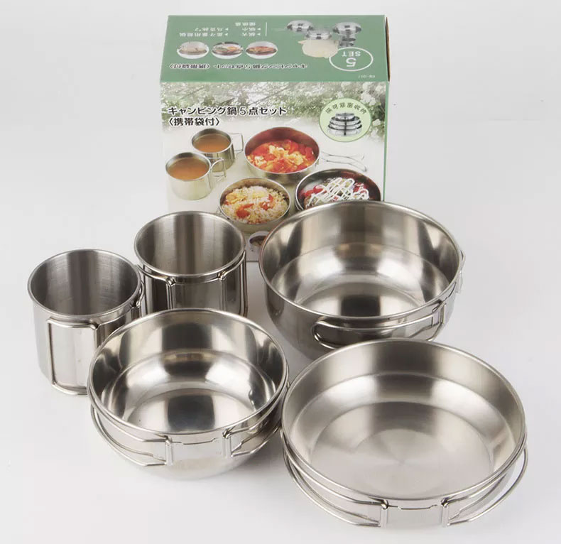 Set di pentole e utensili da c - Camping Cooking Ware Set recensione e prezzo