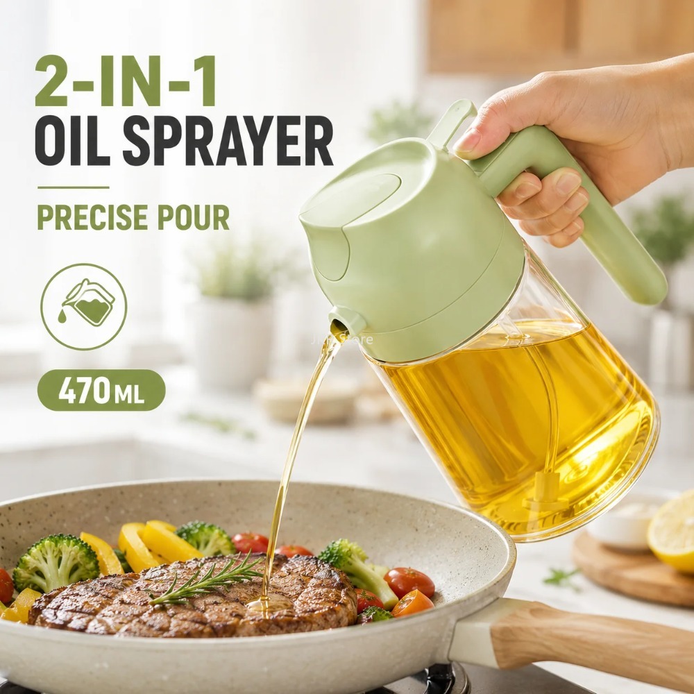 Dispenser Spray 2 in 1 per Oli - Camping Cooking recensione e prezzo