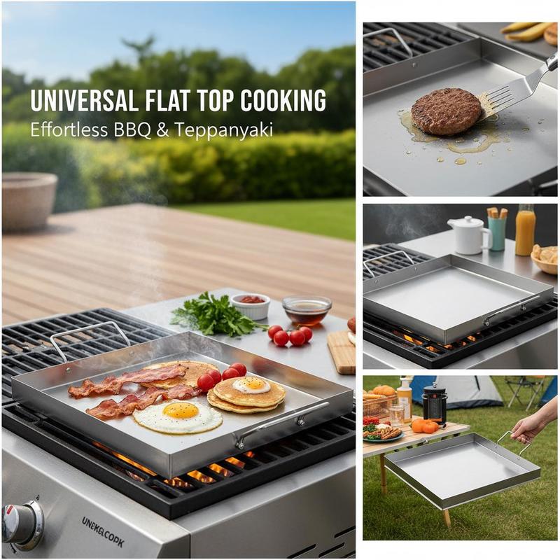 Piastra universale piatta 18x1 - Camping Cooking Handle recensione e prezzo