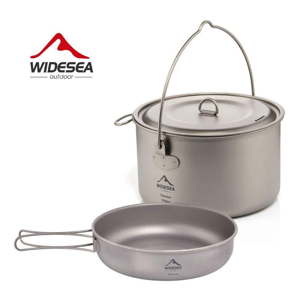 Widesea Stoviglie da campeggio - Camping Cooking Ware Set recensione e prezzo