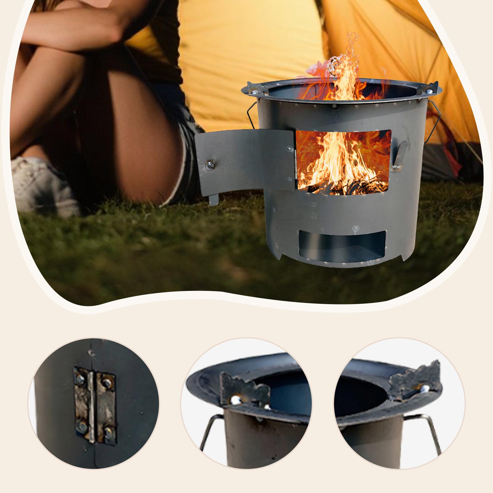 Fornello da Campeggio Pieghevo - Camping Cooking Fire Stove recensione e prezzo