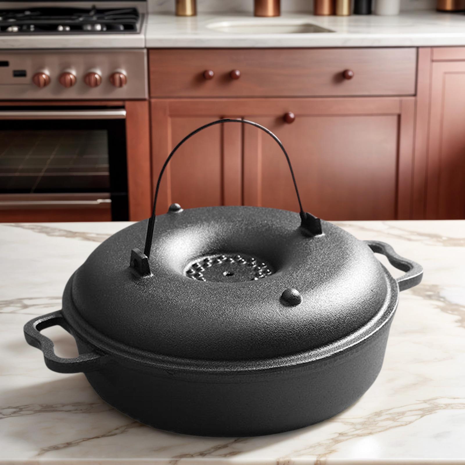 Calderone in ghisa per cucinar - Camping Cooking Cast Iron recensione e prezzo