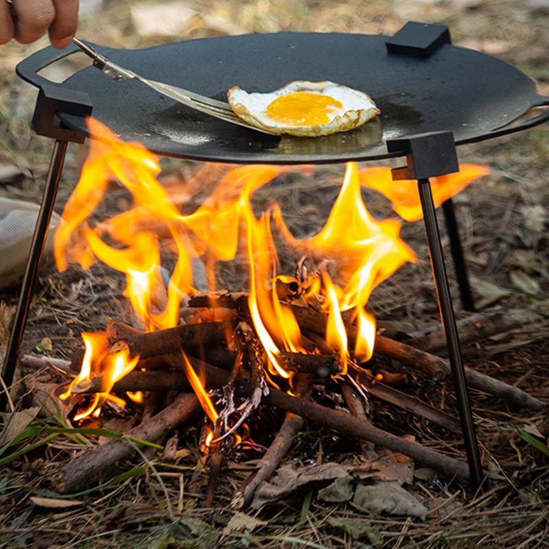 Treppiede da campeggio per cuc - Camping Cooking Fire Stove recensione e prezzo