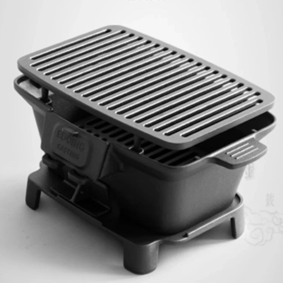 Fornello a carbone non rivesti - Camping Cooking Cast Iron recensione e prezzo