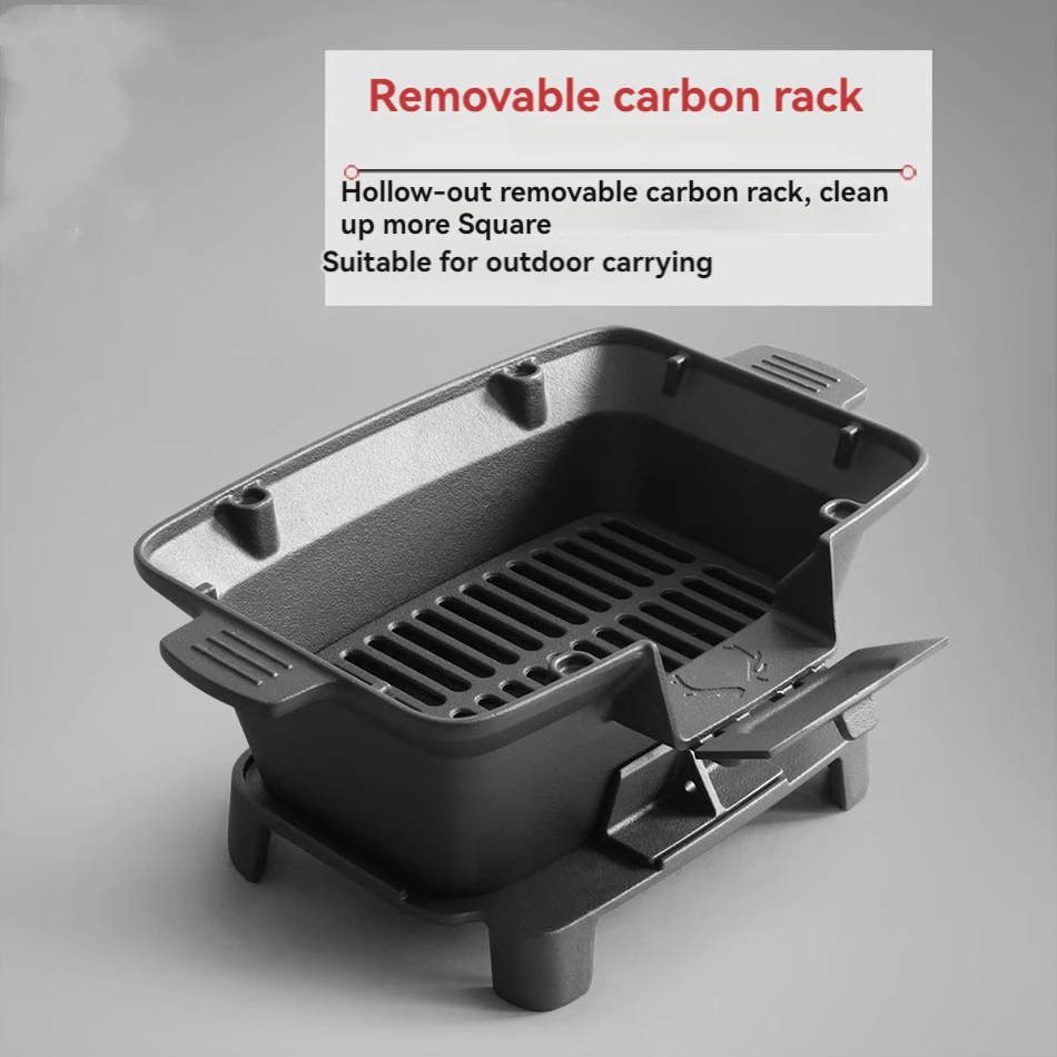 Fornello a carbone non rivesti - Camping Cooking Cast Iron recensione e prezzo