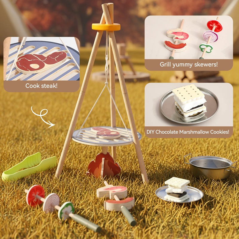 Set Giocattolo da Campeggio in - Camping Cooking With Kids recensione e prezzo