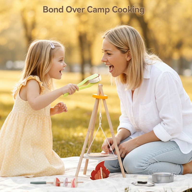 Set Giocattolo da Campeggio in - Camping Cooking With Kids recensione e prezzo