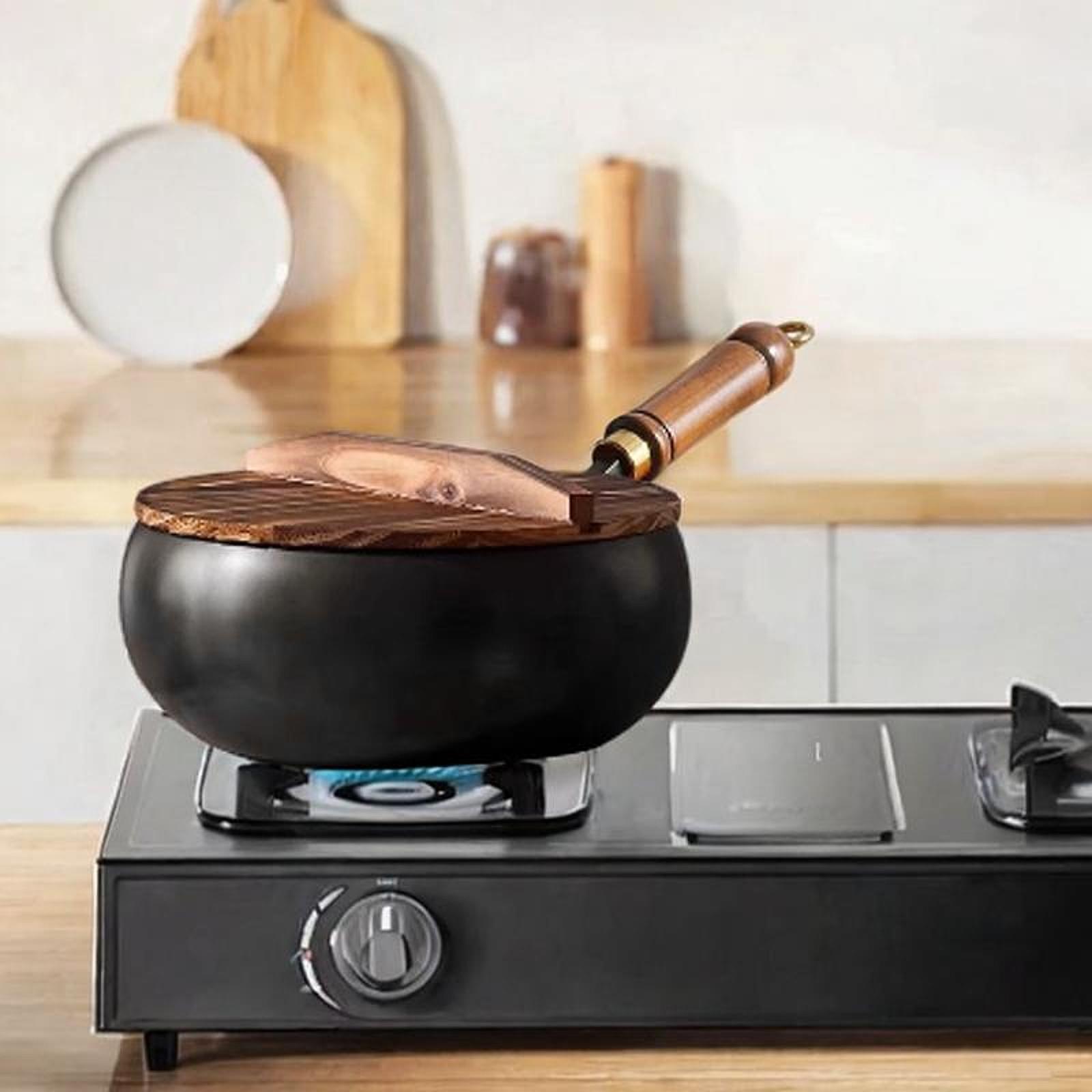 Wok non rivestito Wok cinese c - Camping Cooking Cast Iron recensione e prezzo