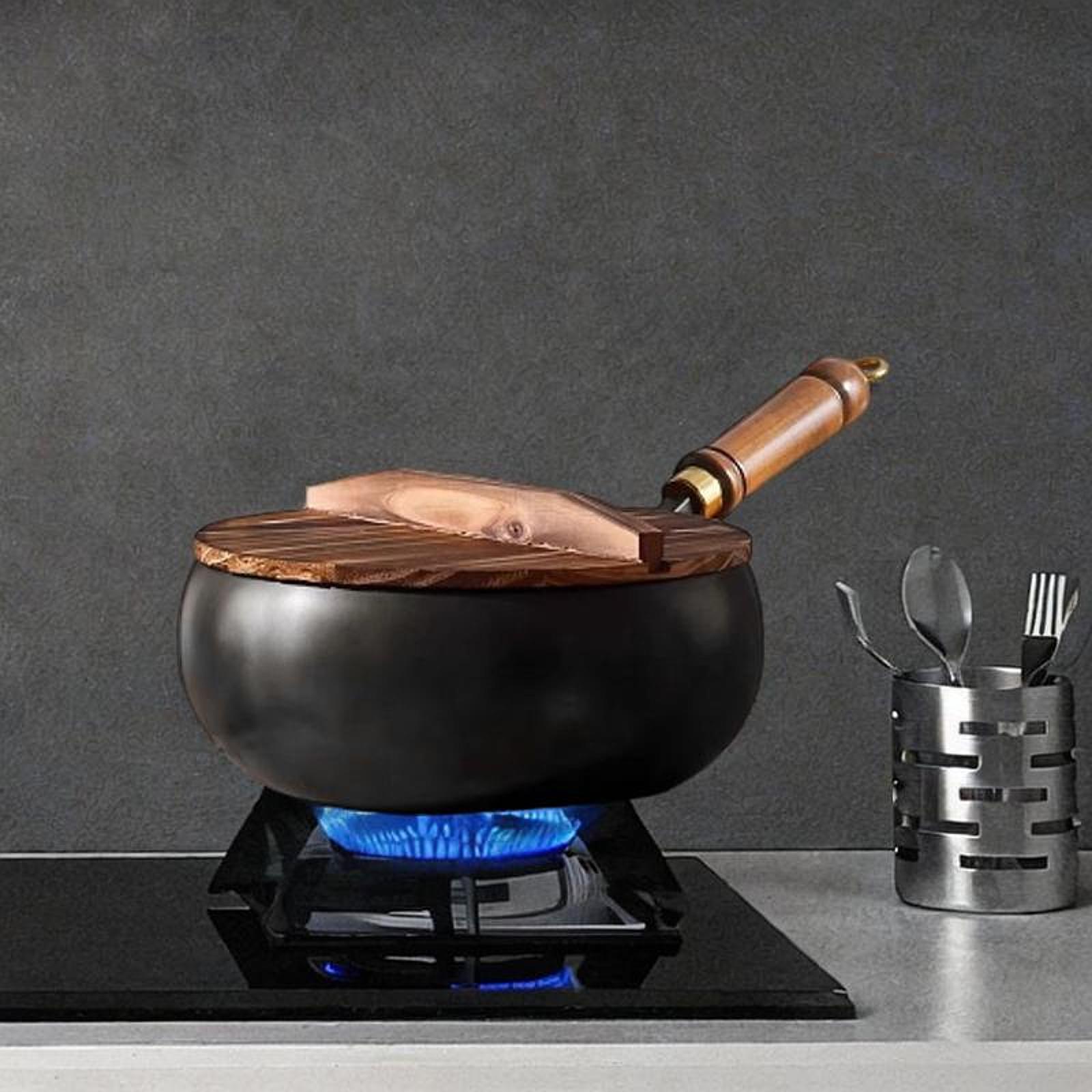 Wok non rivestito Wok cinese c - Camping Cooking Cast Iron recensione e prezzo