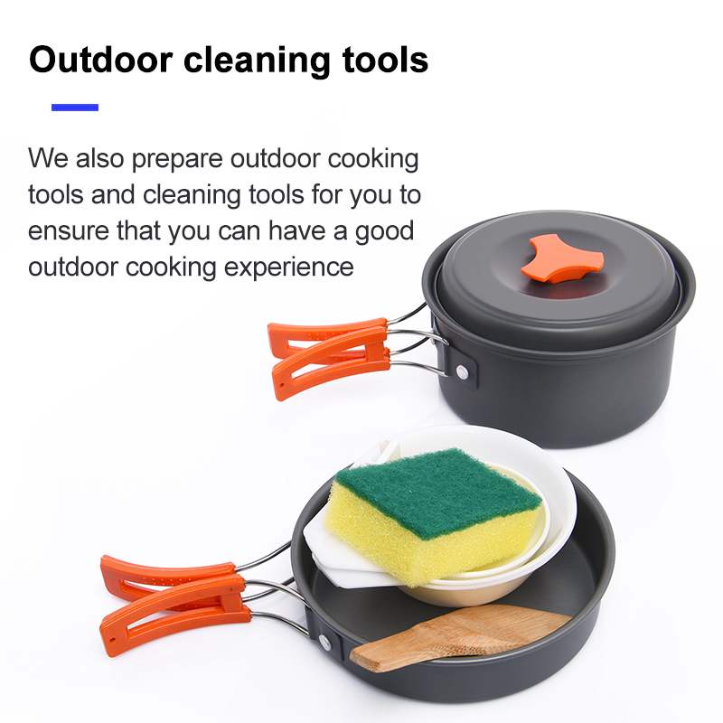 Widesea Set di pentole da camp - Camping Cooking Ware Set recensione e prezzo