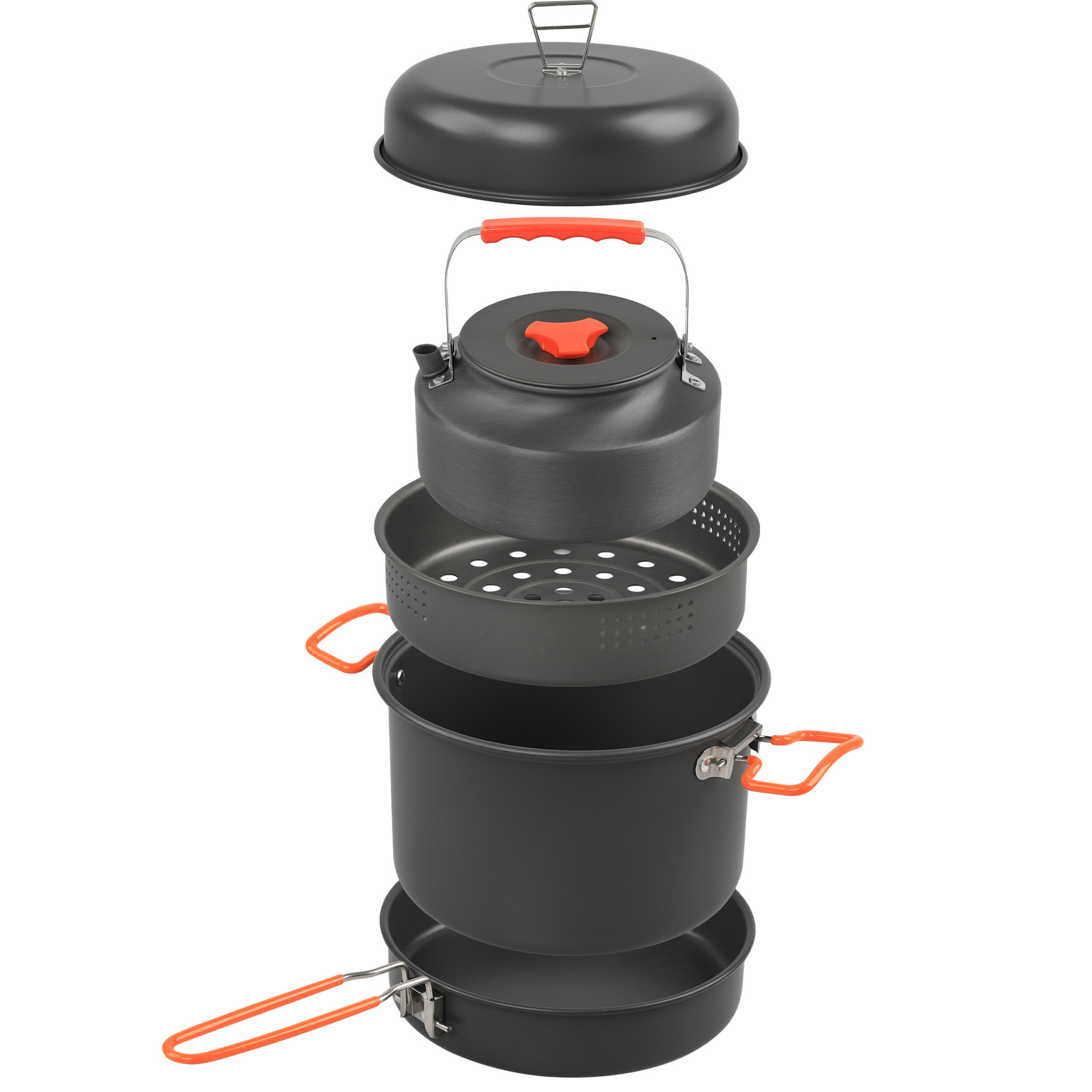 Set di pentole da esterno pent - Camping Cooking Pan Set recensione e prezzo