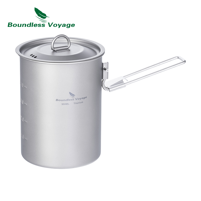 Boundless Voyage 900ml Titaniu - Camping Cooking Handle recensione e prezzo