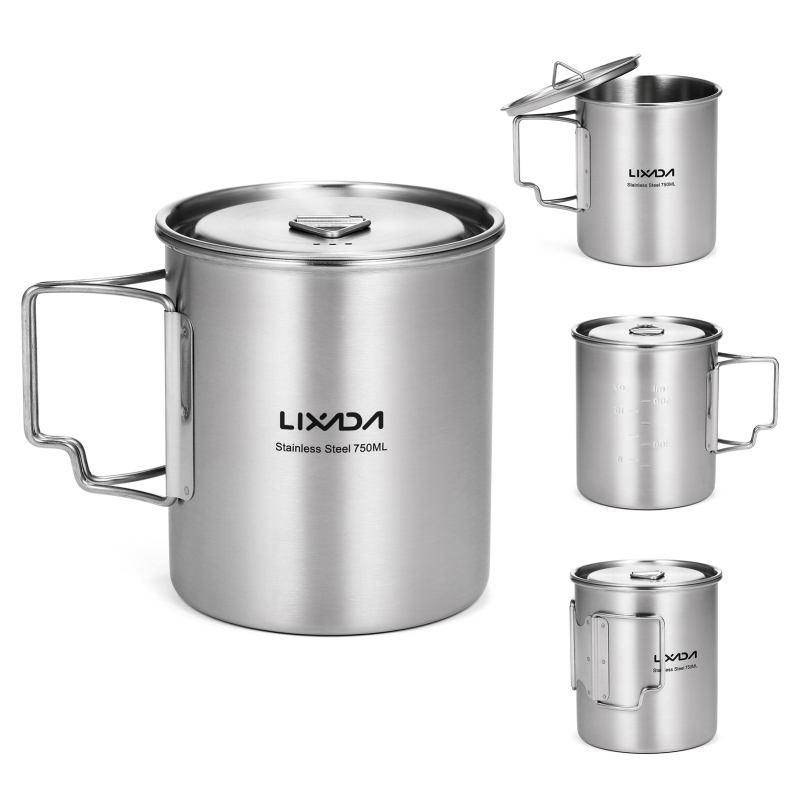 Lixada tazza da 750ml tazza da - Camping Cooking Handle recensione e prezzo
