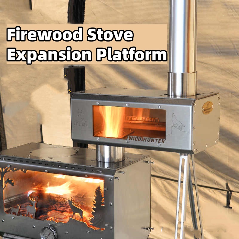 Stufa a Legna da Campeggio con - Camping Cooking Fire Stove recensione e prezzo