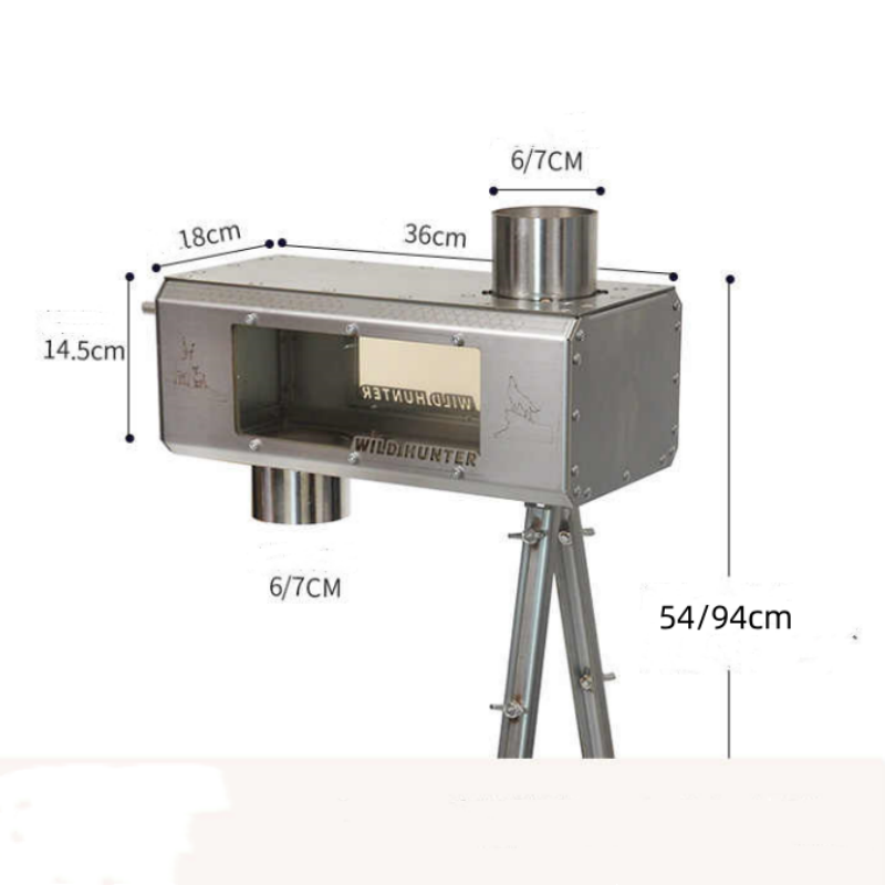Stufa a Legna da Campeggio con - Camping Cooking Fire Stove recensione e prezzo