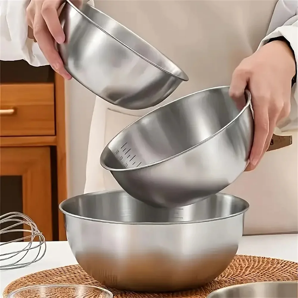 Set di 3 Ciotole in Acciaio In - Camping Cooking Pan Set recensione e prezzo