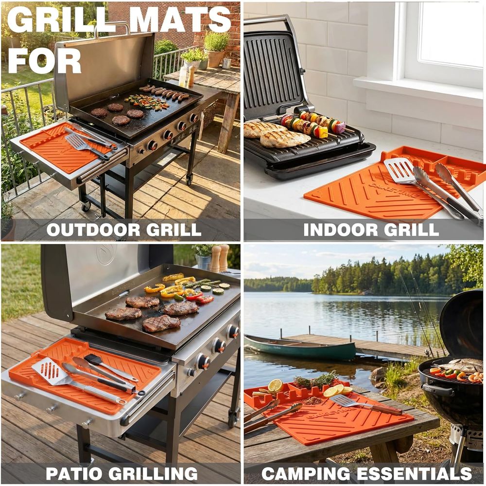 Tappetini in Silicone per Grig - Camping Cooking recensione e prezzo