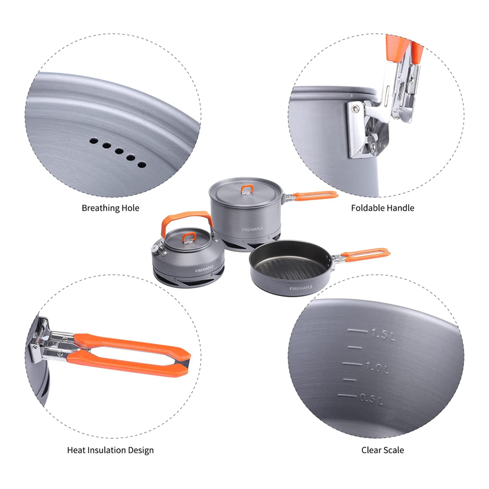 Fire Maple Campeggio Pentolame - Camping Cooking Ware Set recensione e prezzo