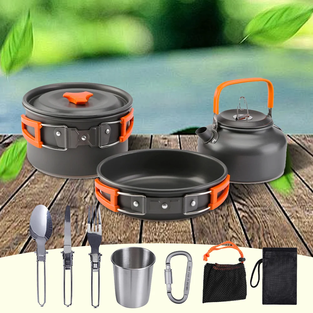 Kit da Cucina da Campeggio: Bo - Camping Cooking Pan Set recensione e prezzo