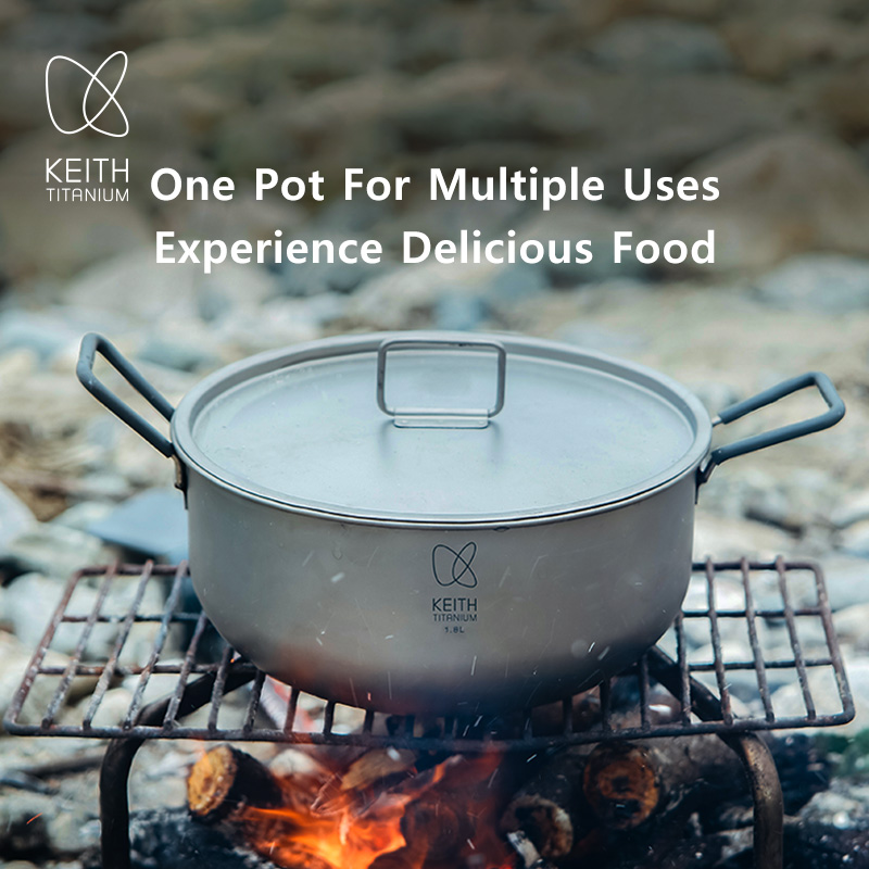KEITH Pentola da Cucina in Tit - Camping Cooking Handle recensione e prezzo