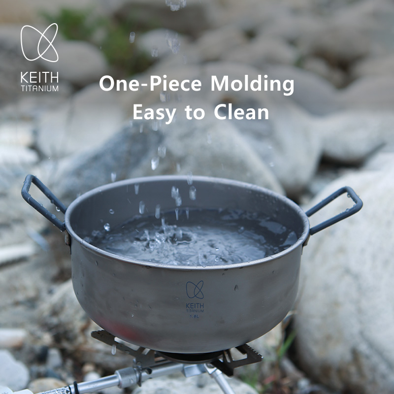 KEITH Pentola da Cucina in Tit - Camping Cooking Handle recensione e prezzo