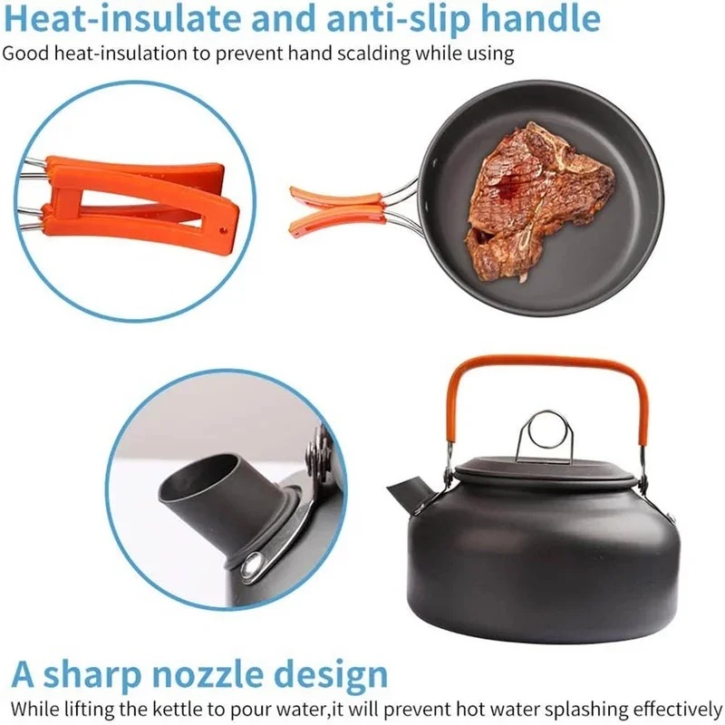 Set da Cucina da Campeggio, St - Camping Cooking Ware Set recensione e prezzo