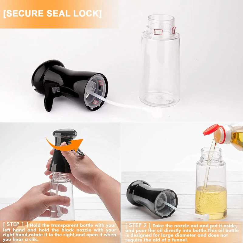 Bottiglia spray per olio da cu - Camping Cooking Oil Bottle recensione e prezzo