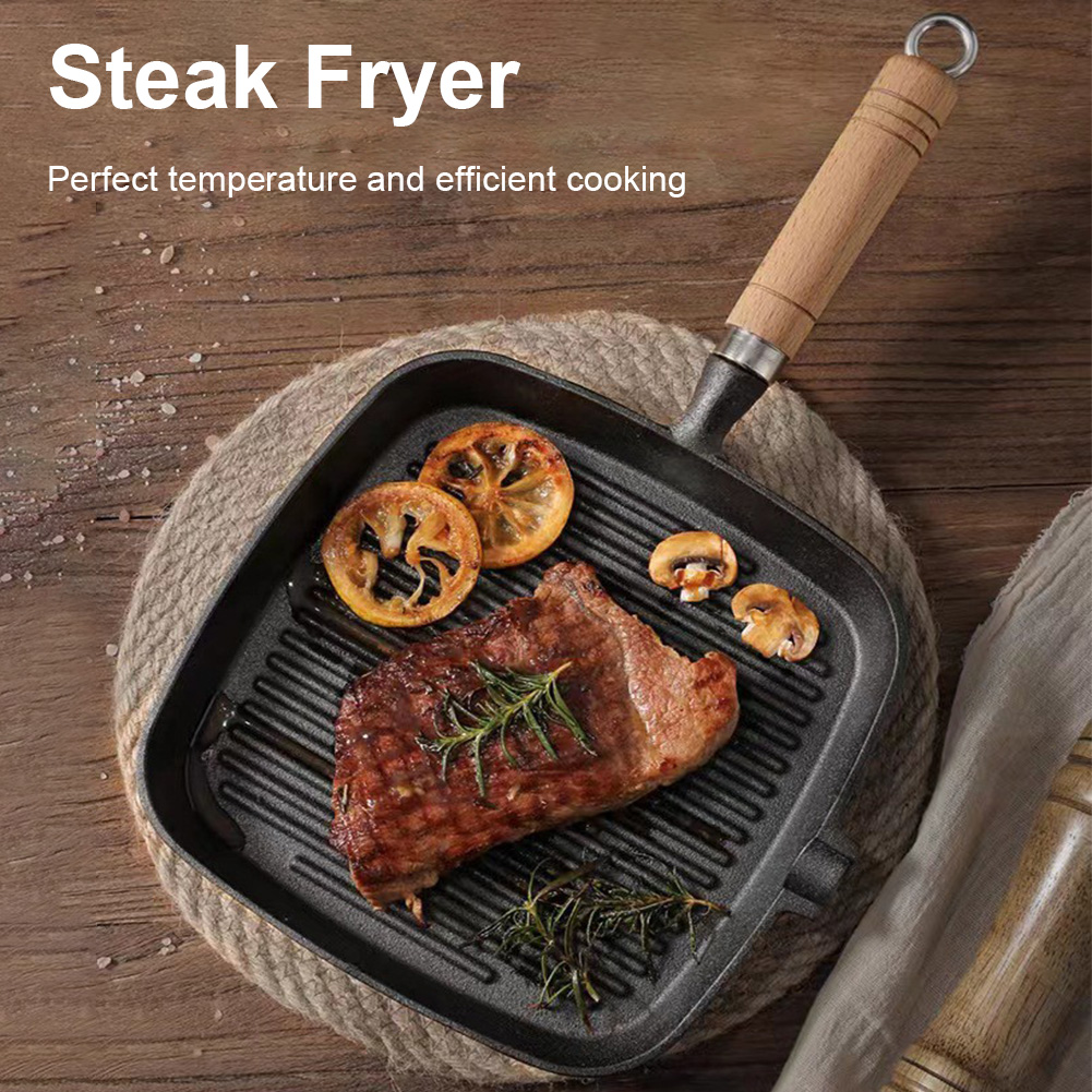 Padella in Ferro per Bistecche - Camping Cooking Cast Iron recensione e prezzo
